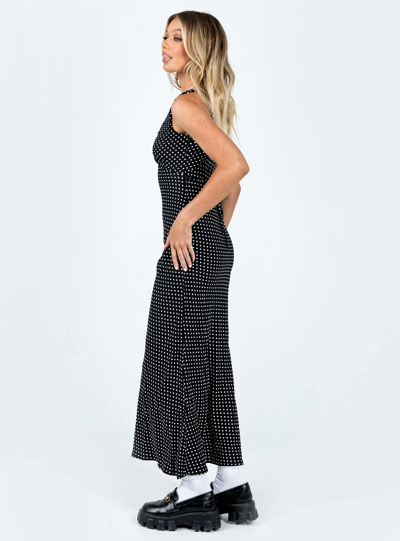 Nellie Maxi Dress Black Size 12
