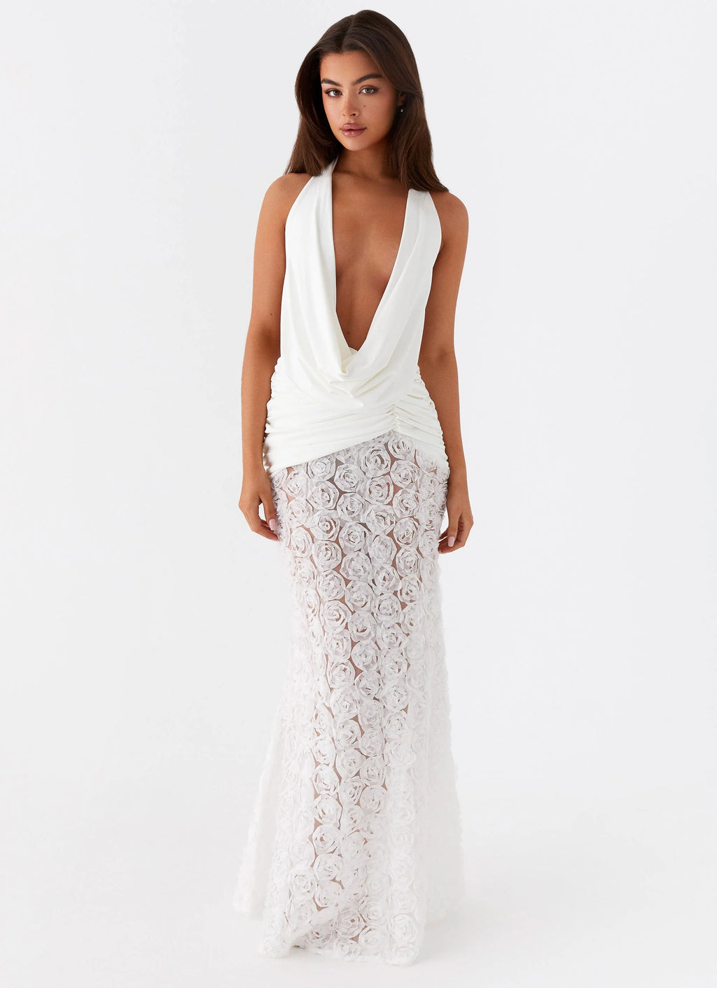 Kita textured Maxi dress Size M (10)