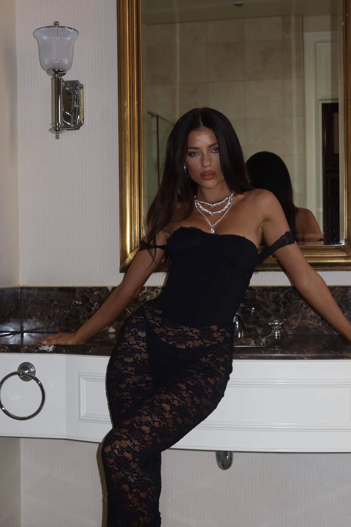 Zana Maxi Dress Size S (8)